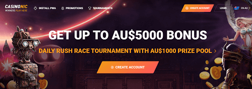 CasinoNic Bonuses