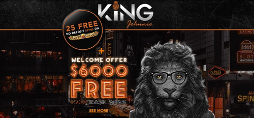 King Johnnie Casino Bonuses
