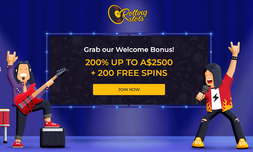 Rolling Slots Welcome Bonus