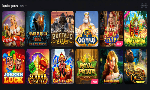 Best Casino Games at ExciteWin Casino