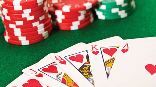 Royal Flush Omaha Poker 