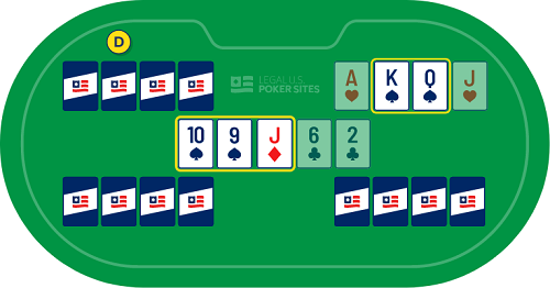 Omaha Poker best hand wins