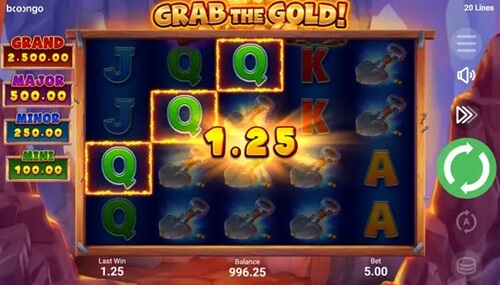 Grab the Gold Game