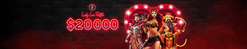 IGTech Lucky Love Raffle Banner