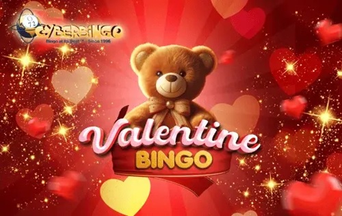 Cyberbingo’s Red-Hot Valentine Bingo Tourney