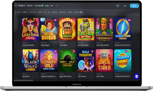 Bitvegas Casino Games