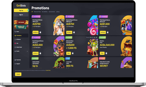 Get Slots Casino Welcome Bonus