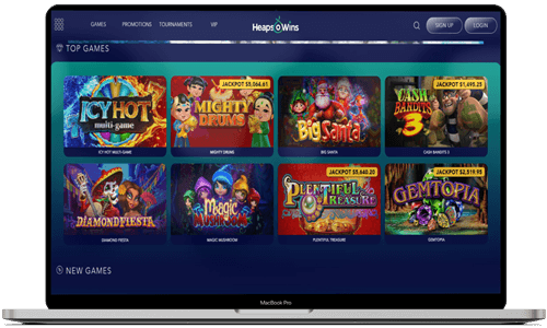 Heaps O’ Wins Casino Bonuses