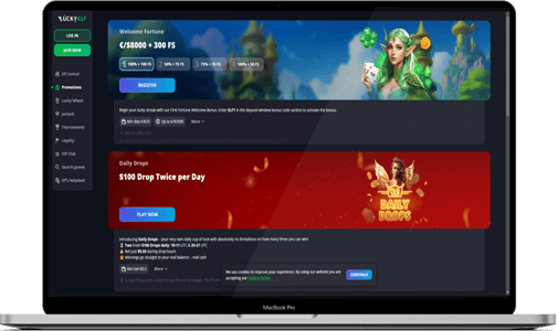 Lucky Elf Casino Lucky Wheel