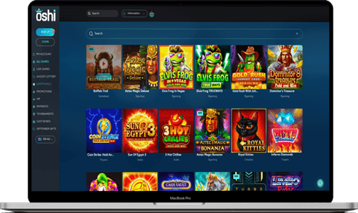 Oshi Casino Games