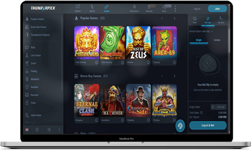 Thunderpick Casino Games