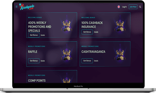 Avantgarde Casino Bonuses and Promotions