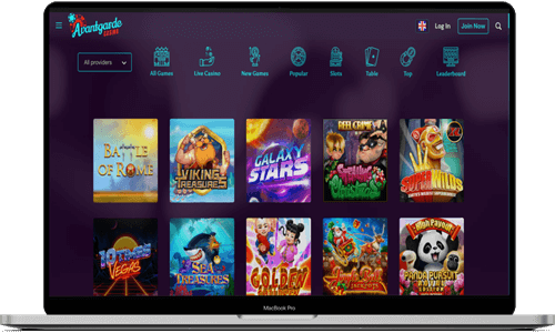 Slots and Types of Casino Games at Avantgarde Casino