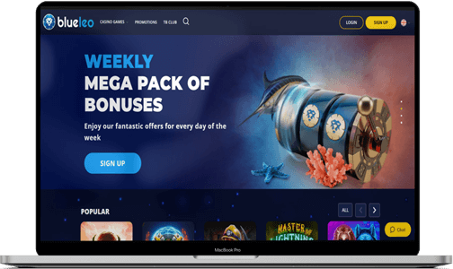 Blue Leo Online Casino Bonus