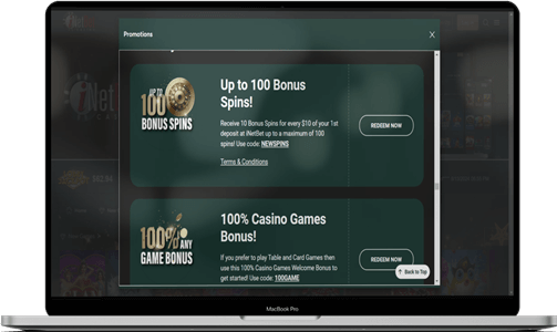 iNetBet Casino Bonus Codes and Promotions.
