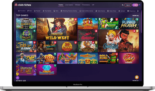 Club Riches Casino Games