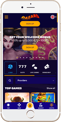 Dazard-casino-mobile-app