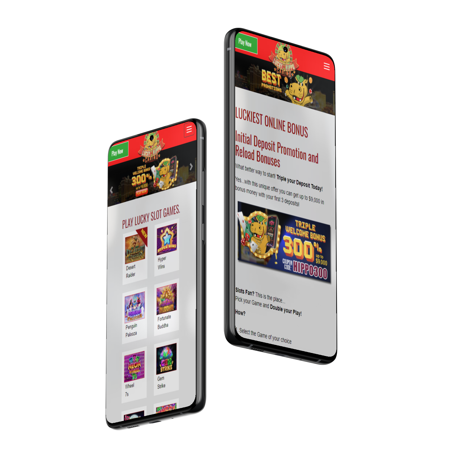 lucky hippo casino mobile