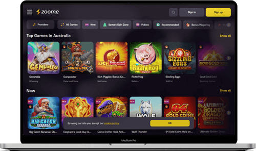 Zoome Casino Games and Software