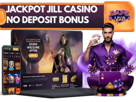 20 Free Spins No Deposit Bonus at Jackpot Jill