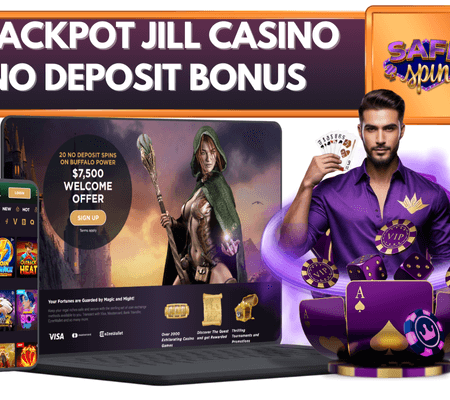 20 Free Spins No Deposit Bonus at Jackpot Jill