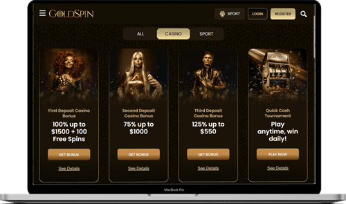 GoldSpin Casino Bonus