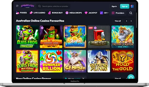 SpinFever Casino Games