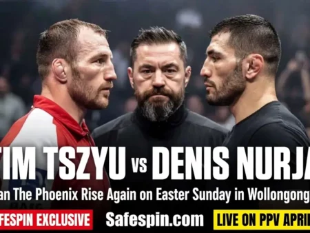 Tim Tszyu vs Denis Nurja: Can The Phoenix Rise Again on Easter Sunday in Wollongong?