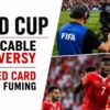 World Cup Live: Camera Cable Controversy and Embolo Red Card Leave Fans Fuming